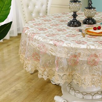 Shabby Chic Lace Tablecloth