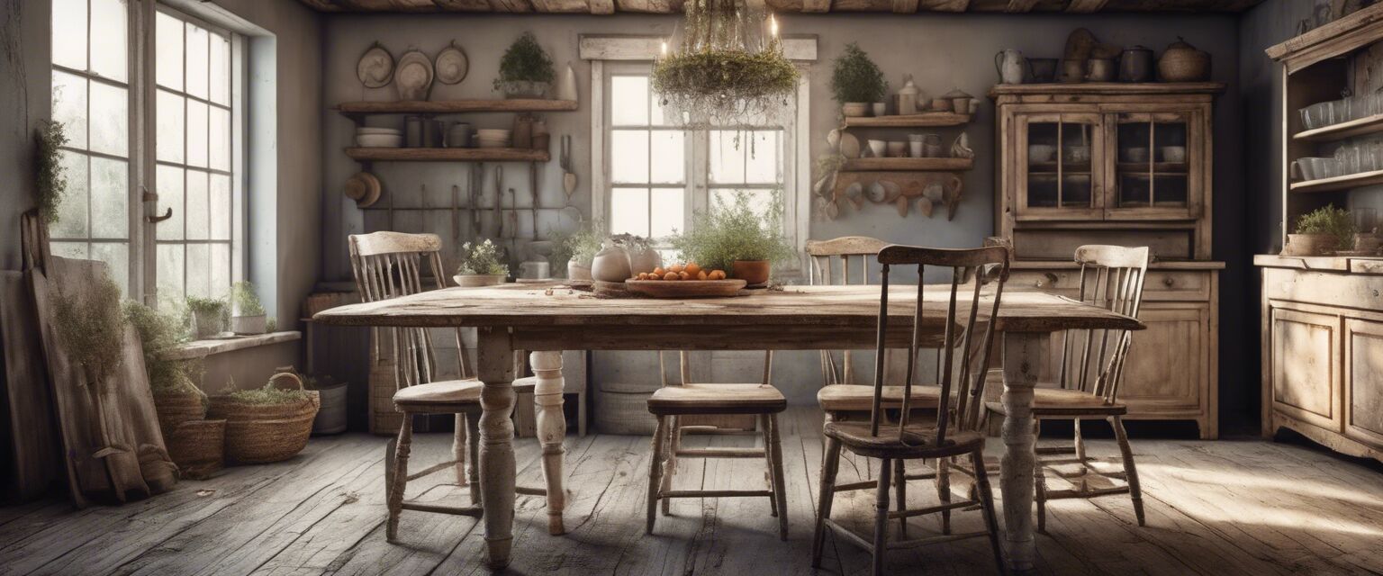 Shabby chic kitchen furniture