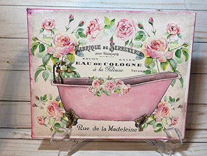 MATou Kitchen Shabby Chic Bathroom Decor